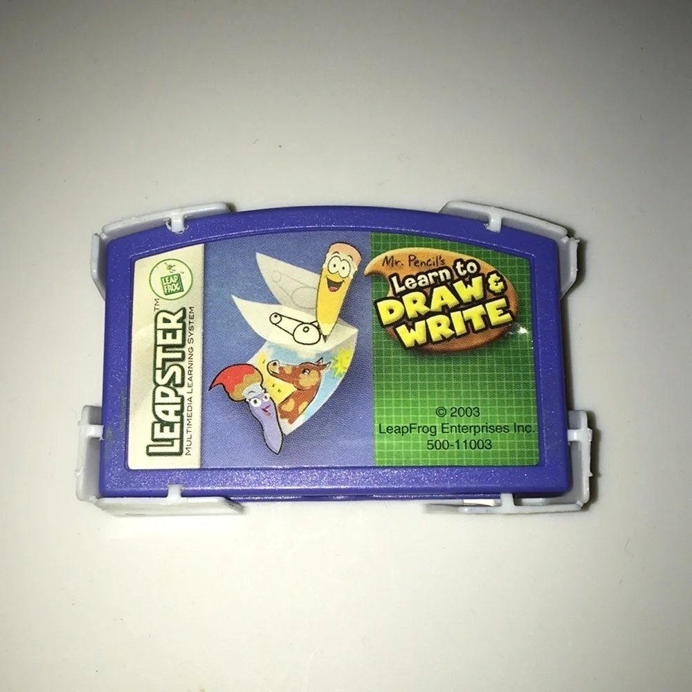 Leapster Learning Game: Mr. Pencil’s Draw&Write